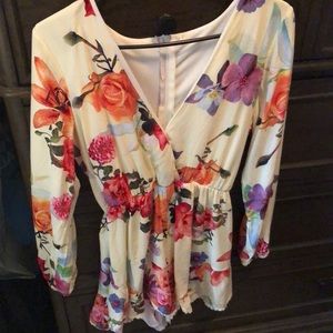 Floral romper